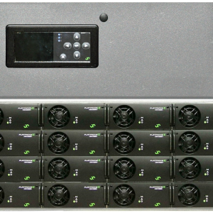 Flatpack2 System Integrated 4U+4U Smartpack2 front 2 Flatpack2 System Smartpack2 8U-13U 24-380Vdc до 32-48kW, встраиваемая система электропитания постоянного тока